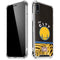 NBA Golden State Warriors Retro Palms iPhone XR Clear Case