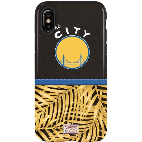 NBA Golden State Warriors Retro Palms iPhone XS Pro Case