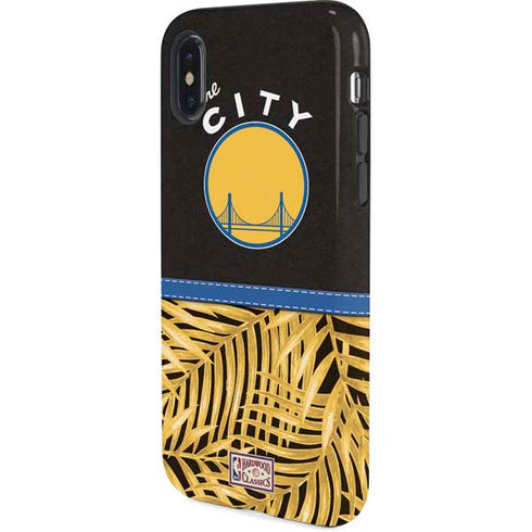 NBA Golden State Warriors Retro Palms iPhone XS Pro Case