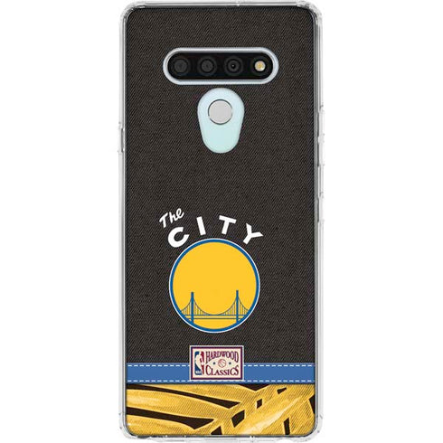 NBA Golden State Warriors Retro Palms LG Stylo 6 Clear Case