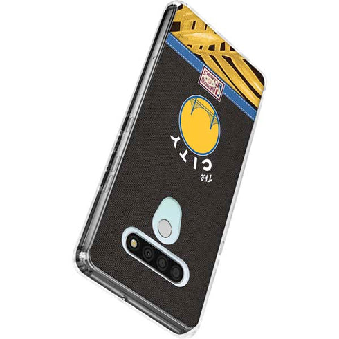 NBA Golden State Warriors Retro Palms LG Stylo 6 Clear Case
