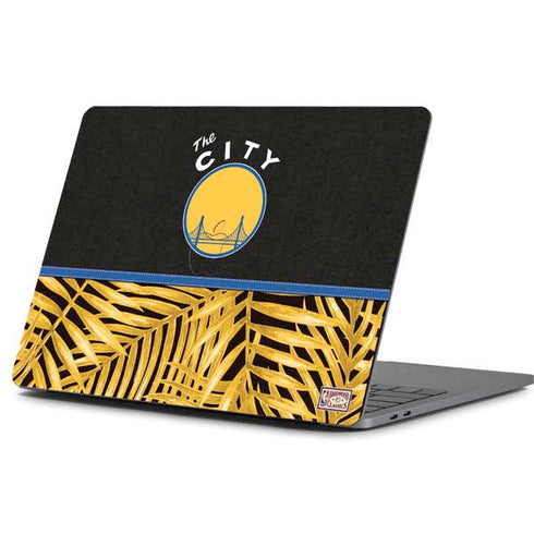 NBA Golden State Warriors Retro Palms Apple MacBook Pro 13-inch Skin
