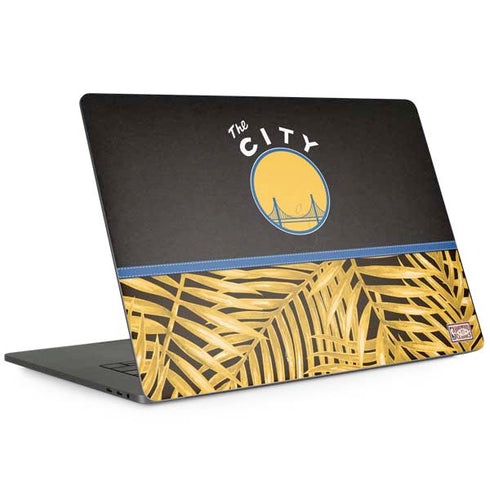 NBA Golden State Warriors Retro Palms Apple MacBook Pro 15-inch Skin