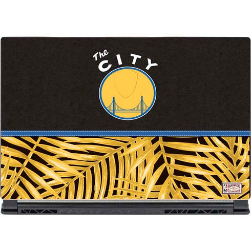 NBA Golden State Warriors Retro Palms MSI GS65 Stealth Laptop Skin