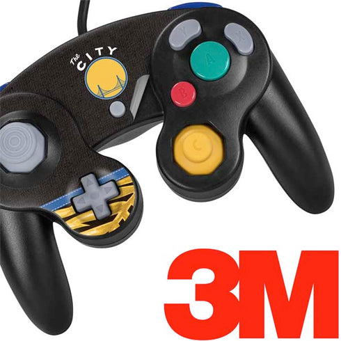 NBA Golden State Warriors Retro Palms Nintendo GameCube Controller Skin