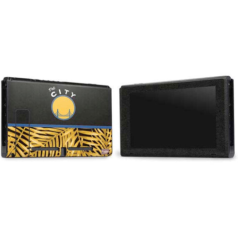 NBA Golden State Warriors Retro Palms Nintendo Switch Bundle Skin