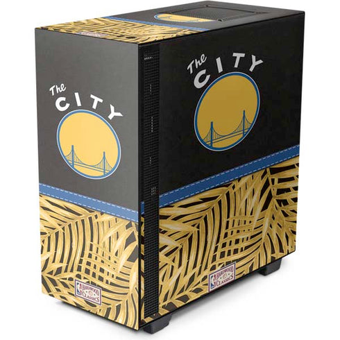 NBA Golden State Warriors Retro Palms NZXT H510 Compact ATX Mid-Tower Case Skin