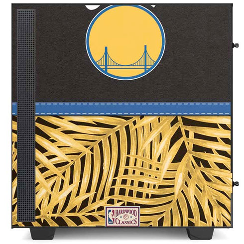 NBA Golden State Warriors Retro Palms NZXT H510 Compact ATX Mid-Tower Case Skin