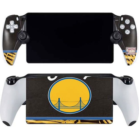 NBA Golden State Warriors Retro Palms PlayStation Portal Remote Player Skin