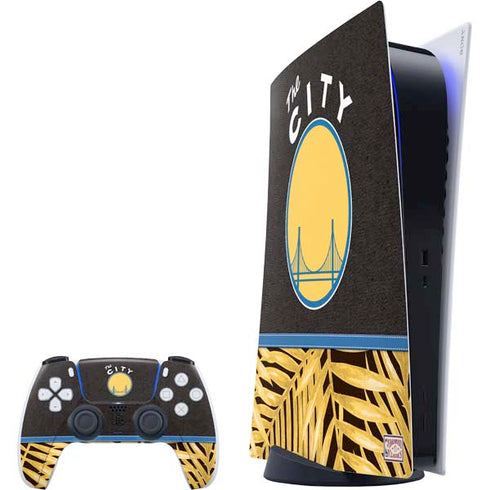 NBA Golden State Warriors Retro Palms PS5 Digital Edition Bundle Skin