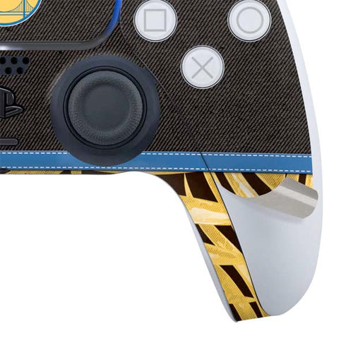 NBA Golden State Warriors Retro Palms PS5 Slim Digital Edition Bundle Skin