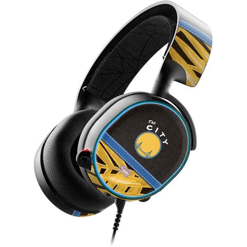 NBA Golden State Warriors Retro Palms SteelSeries Arctis 3 Skin