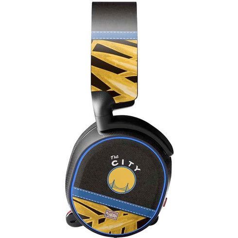 NBA Golden State Warriors Retro Palms SteelSeries Arctis 5 Skin
