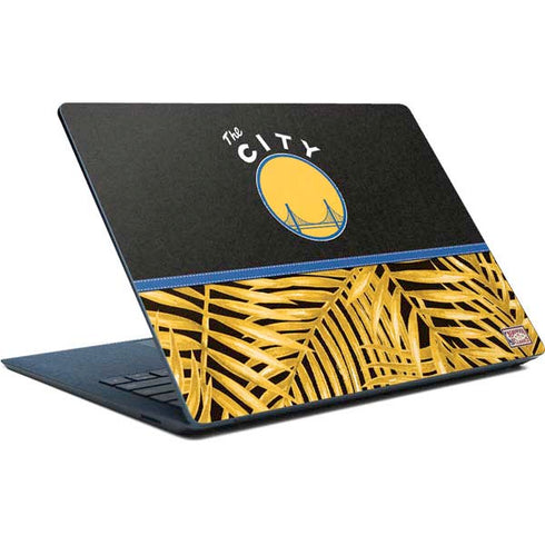 NBA Golden State Warriors Retro Palms Surface Laptop Skin