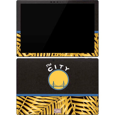 NBA Golden State Warriors Retro Palms Surface Pro 7 Skin