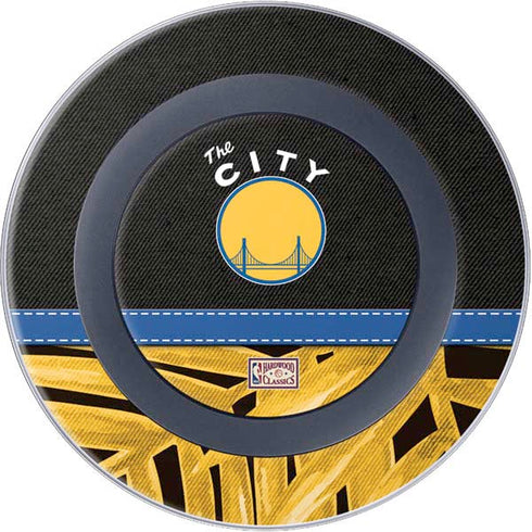 NBA Golden State Warriors Retro Palms Wireless Charger Skin