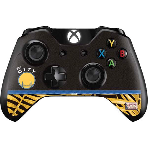 NBA Golden State Warriors Retro Palms Xbox One Controller Skin