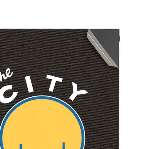 NBA Golden State Warriors Retro Palms Xbox Series X Console Skin