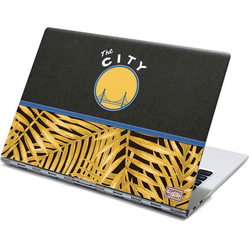 NBA Golden State Warriors Retro Palms Yoga 910 2-in-1 14in Touch-Screen Skin