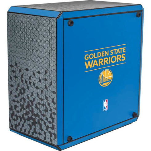 NBA Golden State Warriors Standard - Blue Cooler Master MasterBox Q300L Mini Tower Skin