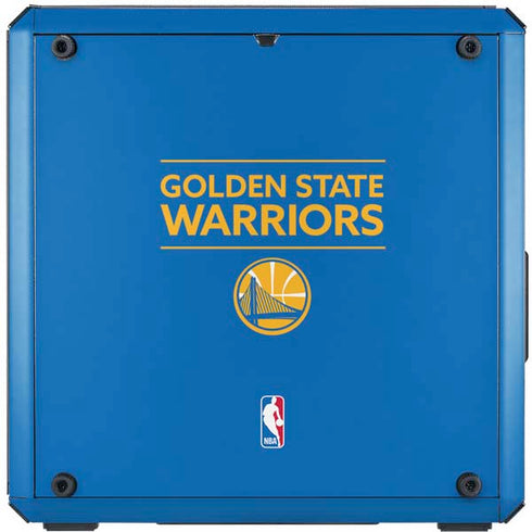NBA Golden State Warriors Standard - Blue Cooler Master MasterBox Q300L Mini Tower Skin