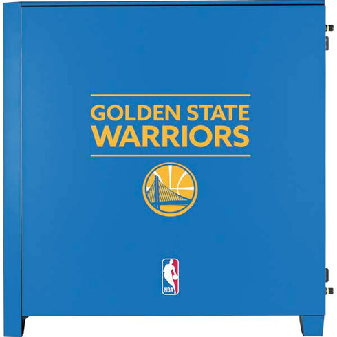 NBA Golden State Warriors Standard - Blue Corsair 4000D Tempered Glass Mid-Tower ATX Case Skin