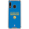 NBA Golden State Warriors Standard - Blue Galaxy A30 Clear Case