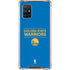 NBA Golden State Warriors Standard - Blue Galaxy A71 5G Clear Case