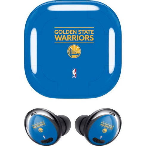 NBA Golden State Warriors Standard - Blue Galaxy Buds Pro Skin