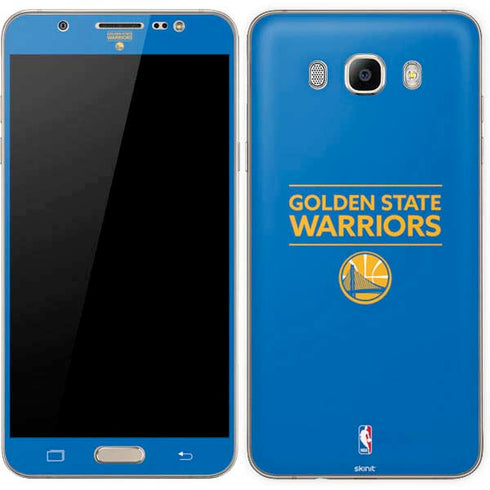 NBA Golden State Warriors Standard - Blue Galaxy J7 Skin