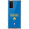 NBA Golden State Warriors Standard - Blue Galaxy Note20 5G Clear Case
