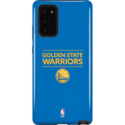 NBA Golden State Warriors Standard - Blue Galaxy Note20 5G Pro Case