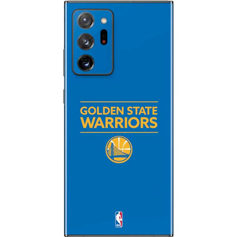 NBA Golden State Warriors Standard - Blue Galaxy Note20 Ultra 5G Skin