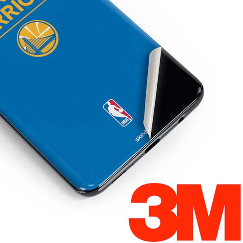 NBA Golden State Warriors Standard - Blue Galaxy S10 Plus Skin