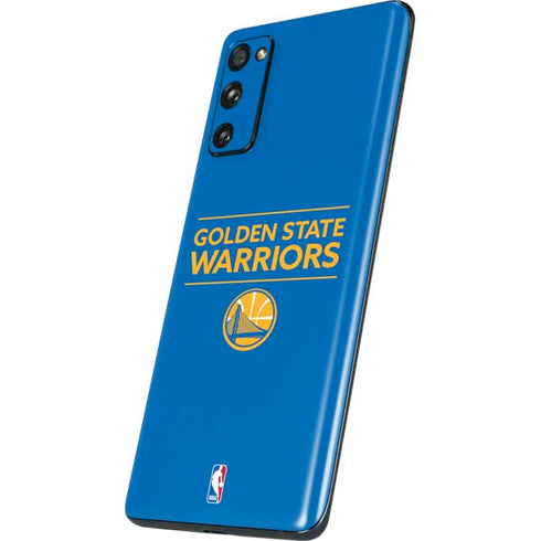 NBA Golden State Warriors Standard - Blue Galaxy S20 Fan Edition Skin