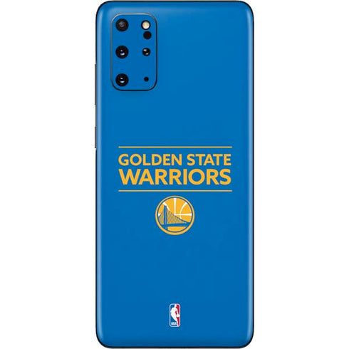 NBA Golden State Warriors Standard - Blue Galaxy S20 Plus Skin