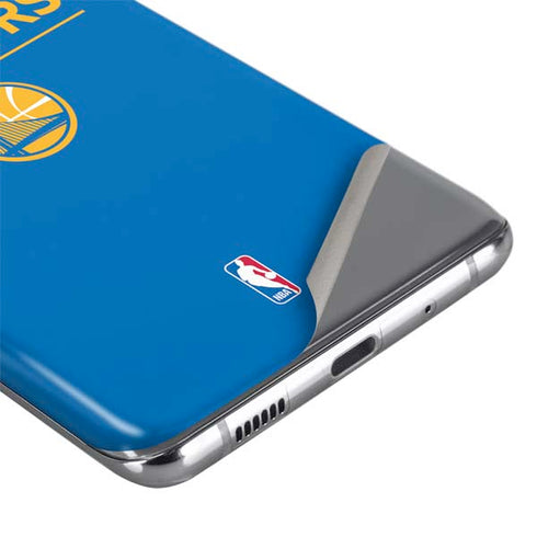 NBA Golden State Warriors Standard - Blue Galaxy S20 Plus Skin