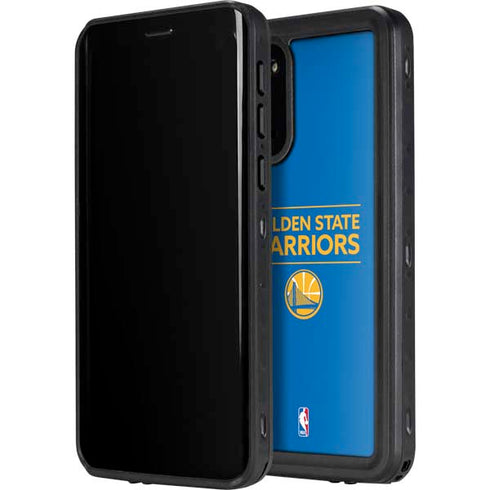 NBA Golden State Warriors Standard - Blue Galaxy S20 Plus Waterproof Case