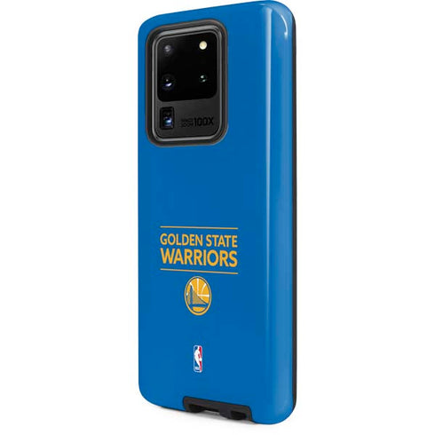 NBA Golden State Warriors Standard - Blue Galaxy S20 Ultra 5G Pro Case
