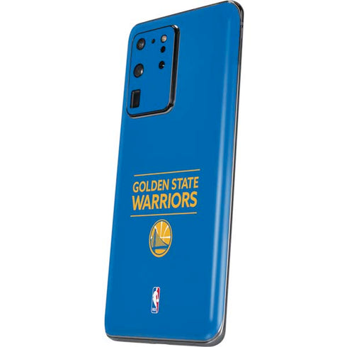NBA Golden State Warriors Standard - Blue Galaxy S20 Ultra 5G Skin