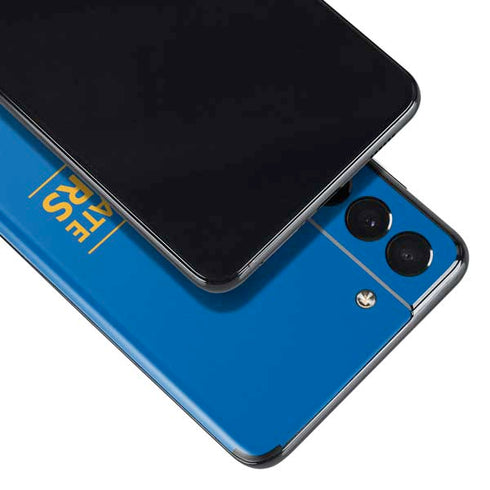 NBA Golden State Warriors Standard - Blue Galaxy S21 5G Skin