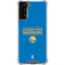 NBA Golden State Warriors Standard - Blue Galaxy S21 FE Clear Case