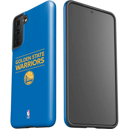 NBA Golden State Warriors Standard - Blue Galaxy S21 FE Pro Case