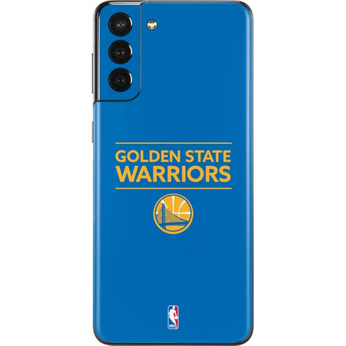 NBA Golden State Warriors Standard - Blue Galaxy S21 Plus 5G Skin