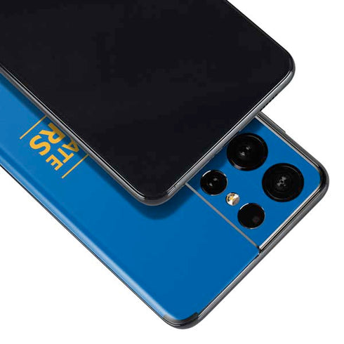 NBA Golden State Warriors Standard - Blue Galaxy S21 Ultra 5G Skin