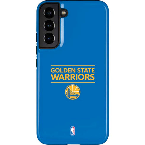 NBA Golden State Warriors Standard - Blue Galaxy S22 Plus Pro Case
