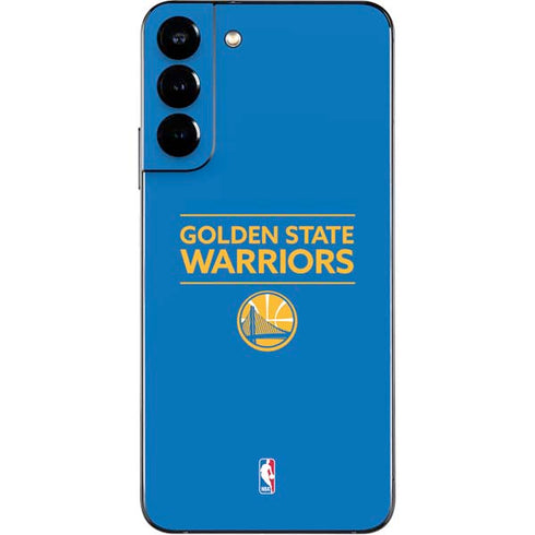 NBA Golden State Warriors Standard - Blue Galaxy S22 Plus Skin