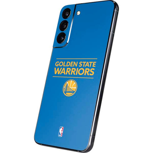 NBA Golden State Warriors Standard - Blue Galaxy S22 Plus Skin