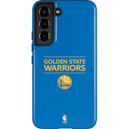 NBA Golden State Warriors Standard - Blue Galaxy S22 Pro Case