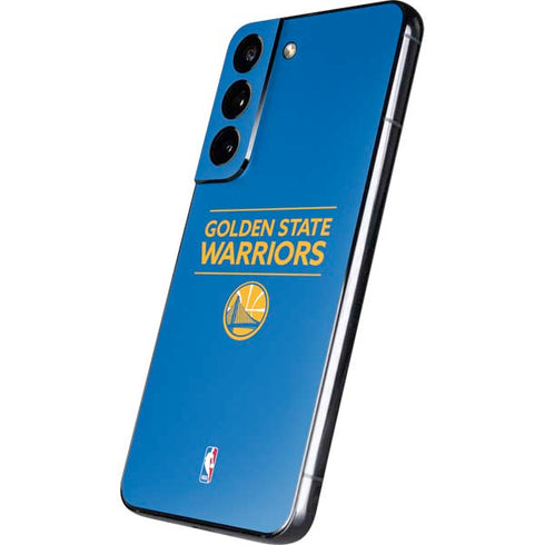 NBA Golden State Warriors Standard - Blue Galaxy S22 Skin
